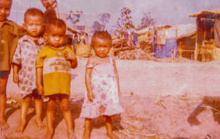 Red Cross refugee camp, Thailand - Dec 1979