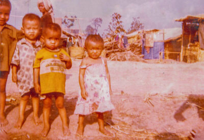 Red Cross refugee camp, Thailand - Dec 1979