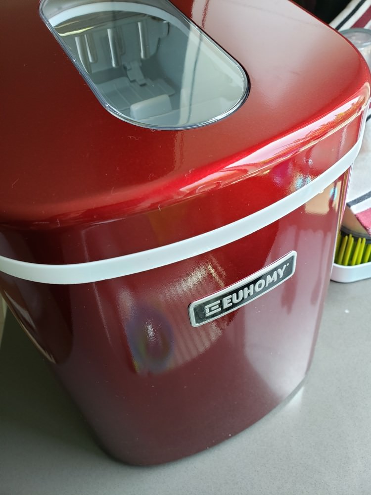 Review: Euhomy Countertop Ice Maker (26 lbs/day) IM-12AR - YuenX
