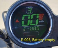 E-005: Battery Empty