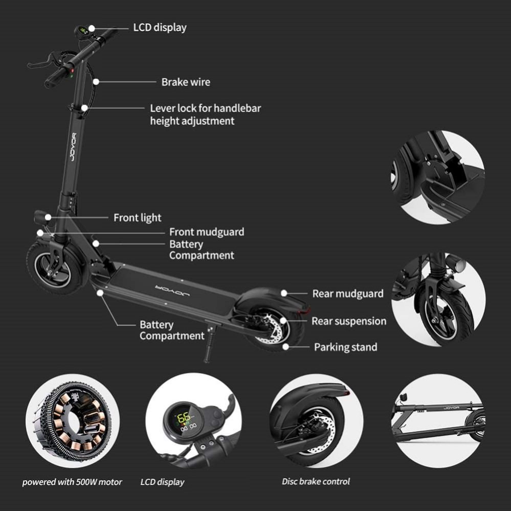 JOYOR S5 Electric Scoote 25km/h Max