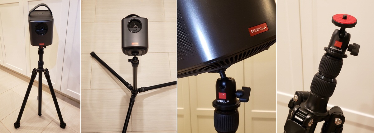 Anker Official Tripod with Nebula Mars II Pro Projector