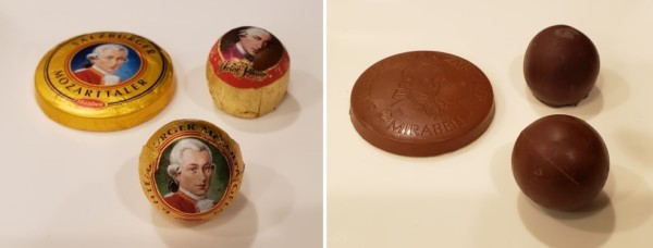 Mirabell Mozarttaler & kugel, Victor Schmidt Mozartkugel