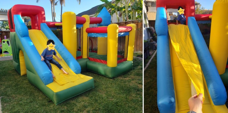 Long, Tall Slide with Removable Cover