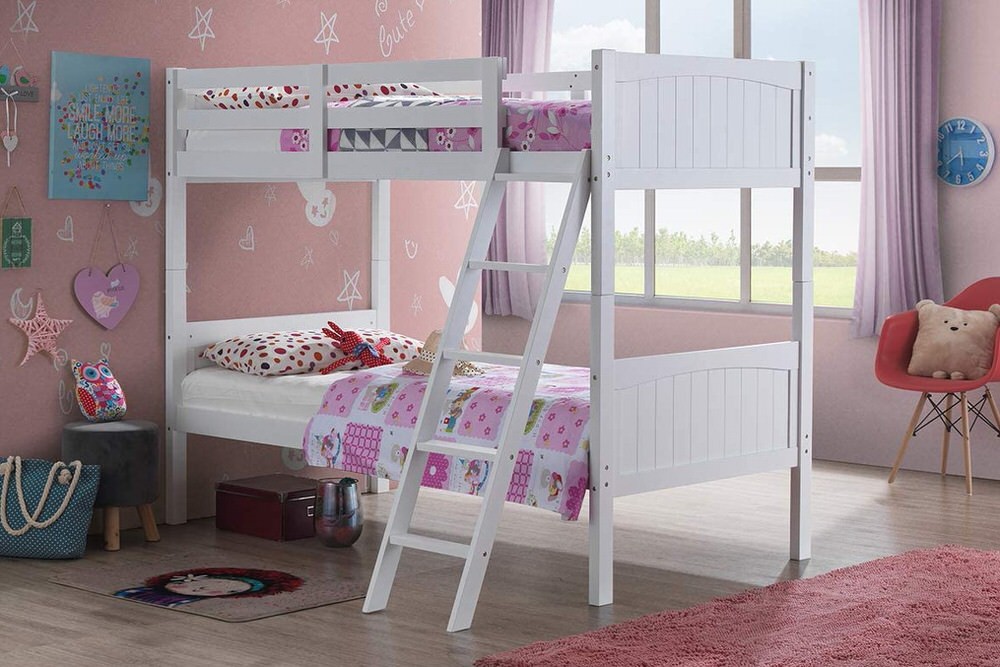 Costzon Convertible Bunk Bed (Twin-over-Twin)