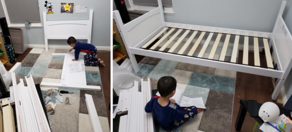 Lower Bunk Bed Assembly