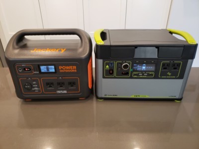 Jackery Explorer 1000 vs Goal Zero Yeti 1500x