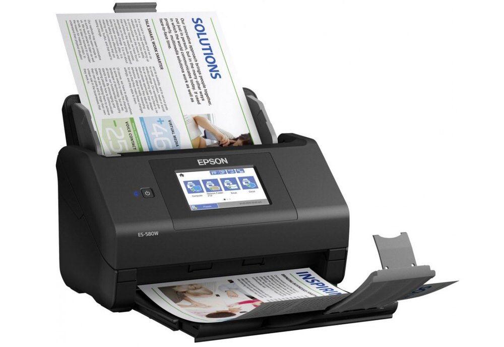 Workforce ES-580W WiFi Color Duplex Desktop Scanner with ADF /Epson