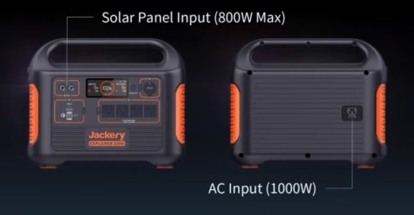 Explorer 2000 Inputs /Jackery