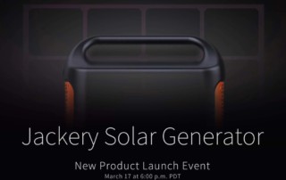 Jackery Solar Generator Launch Announcement