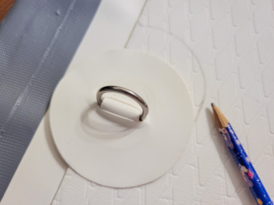 D-Ring patch outline