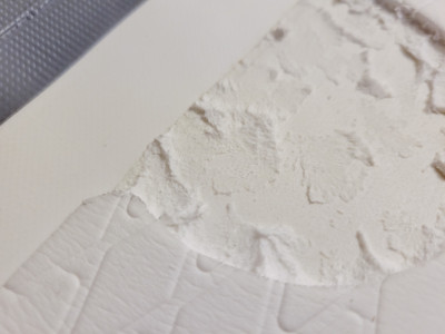 Leftover deck pad material