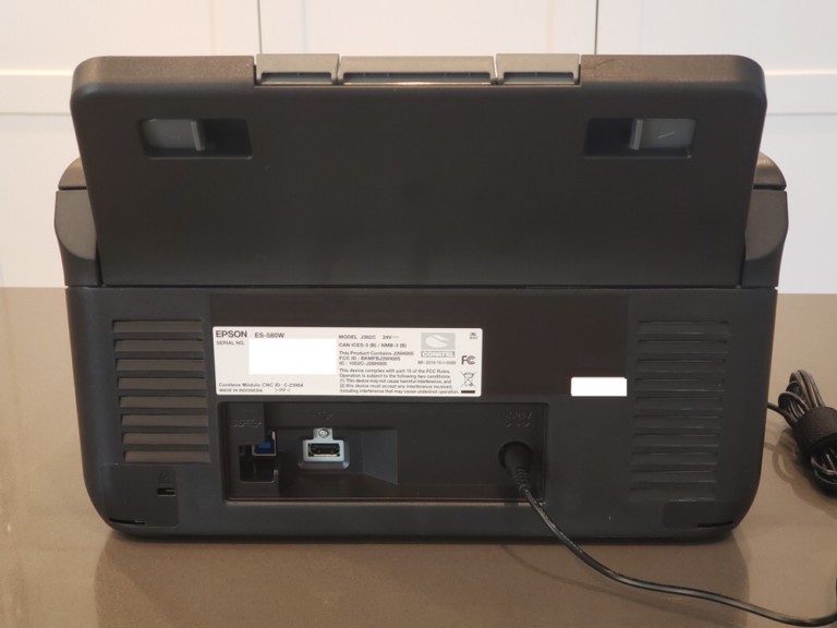 Review Epson Workforce ES580W WiFi Color Duplex Desktop Scanner with
