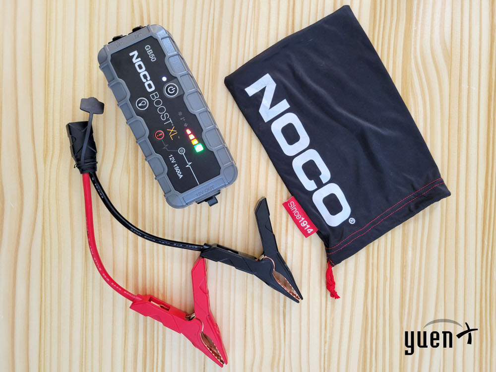 NOCO GB50 Boost XL 1500-amp jump starter and portable power bank