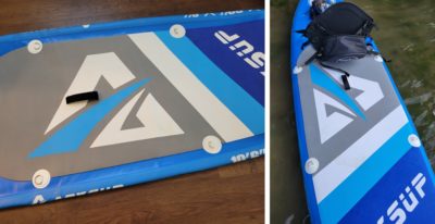 Abysup SUP123 with Kayak Seat