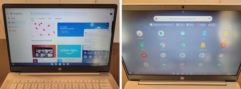 Google Play Store, ChromeOS Launcher