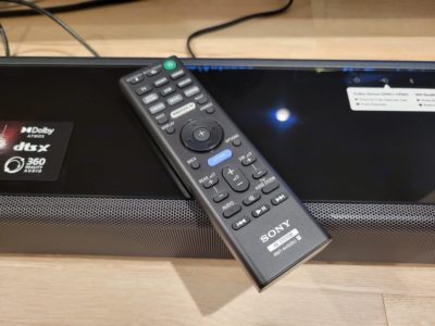 Remote of Sony HT-A7000 Soundbar