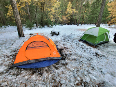 Camping on Ice