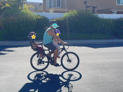 Front and Rear Child Bike Seats /Hanh Dena Ly