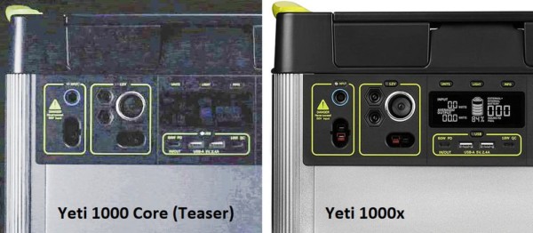 Yeti 1000 Core Teaser vs Yeti 1000x