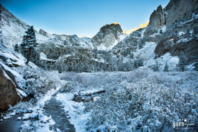 Sunrise at Mt Whitney Trail /yuenStudios 2014