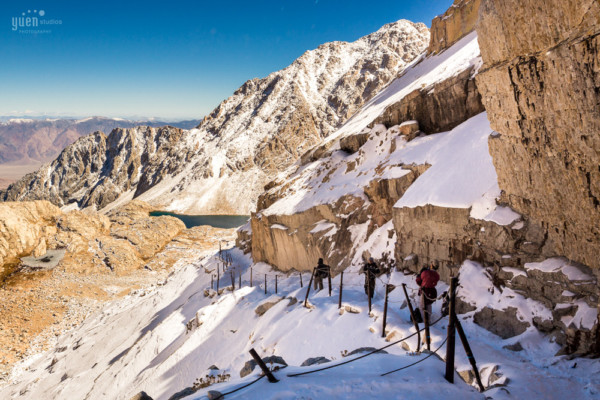 Snow on Mt Whitney Trail /yuenStudios 2014