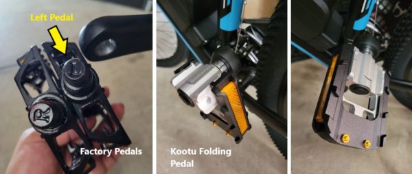 Attach pedals to crank arms