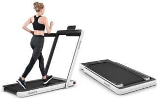 Gymax Folding Under-Desk Treadmill (SuperFit)