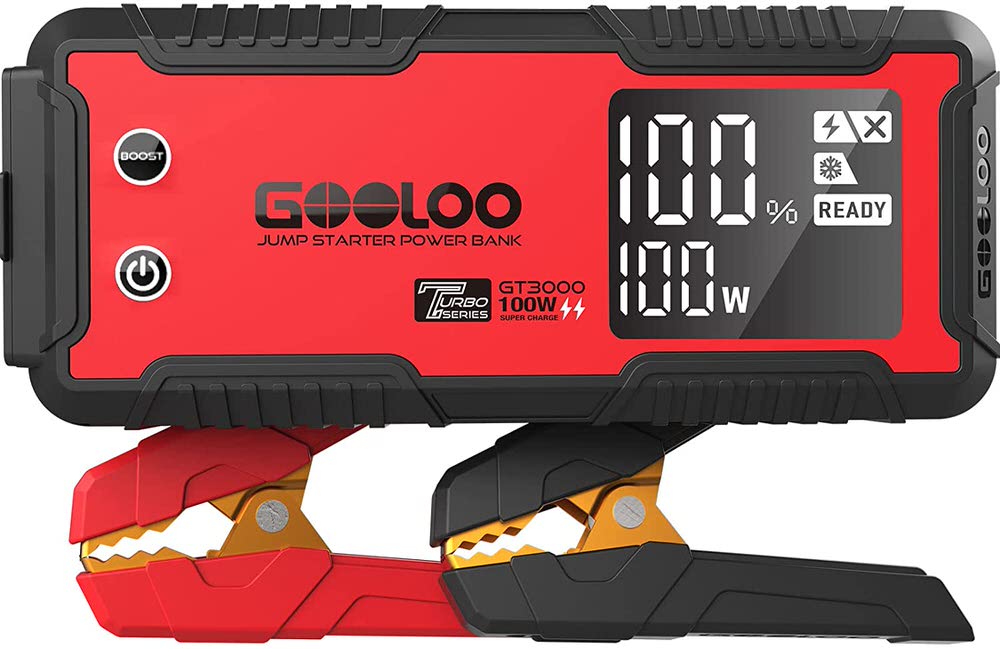 Review: Gooloo Car Jump Starter GT3000 Turbo (vs NOCO, Fanttik