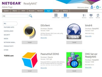 DDClient on Netgear ReadyNAS (Dynamic DNS)