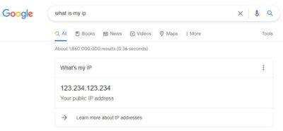 Public IP Address