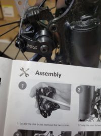 Disc Brake Assembly (Usually not needed)