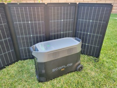 EcoFlow 220W Bifacial Solar, Delta Pro