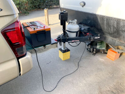 EnjoyBot Battery with 16' Trailer