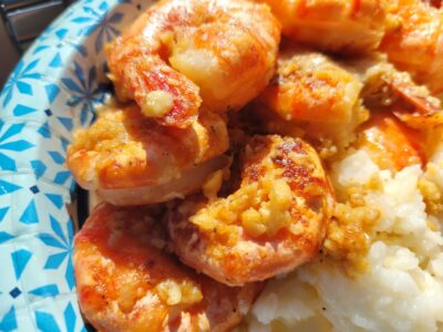 Giovanni's: Garlic Butter Shrimp (Detail) (2022)