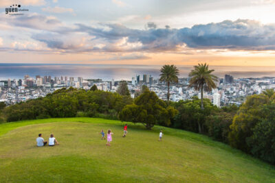 Sunset at Oahu, Hawaii /yuenStudios 2009