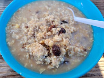 Cranberry Walnut Oatmeal (Cooked)