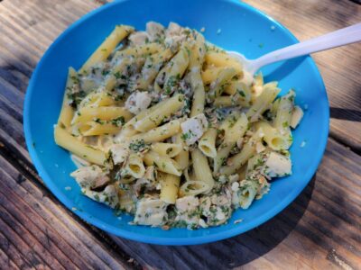 Chicken Alfredo Pasta (Cooked)