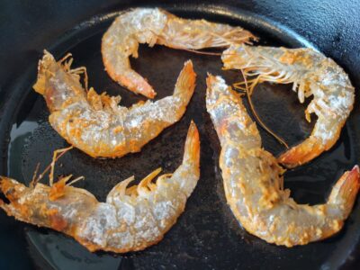 Grilling Shrimp