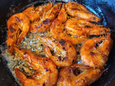 Grilled Shrimp with Garlic Butter
