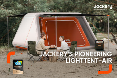 LightTent-AIR Inflatable Solar Tent /Jackery