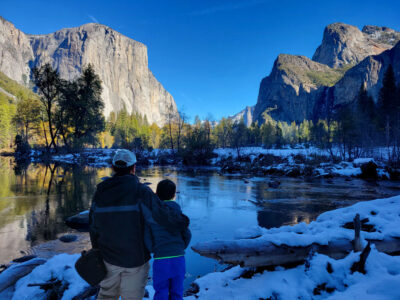 El Capitan, Bridalveil Falls, Half Dome