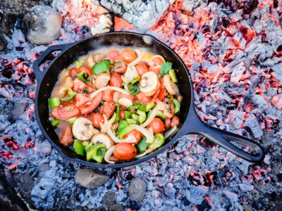 Tomato Stew over Coal