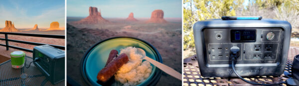 Dinner Preparation at Monument Valley, AZ